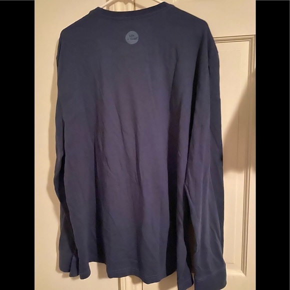 Life Is Good LSleeve TShirt “Brew What You Love” Blue Men’s XLarge NWT - Picture 2 of 9